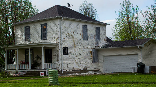 Будинок після стихії