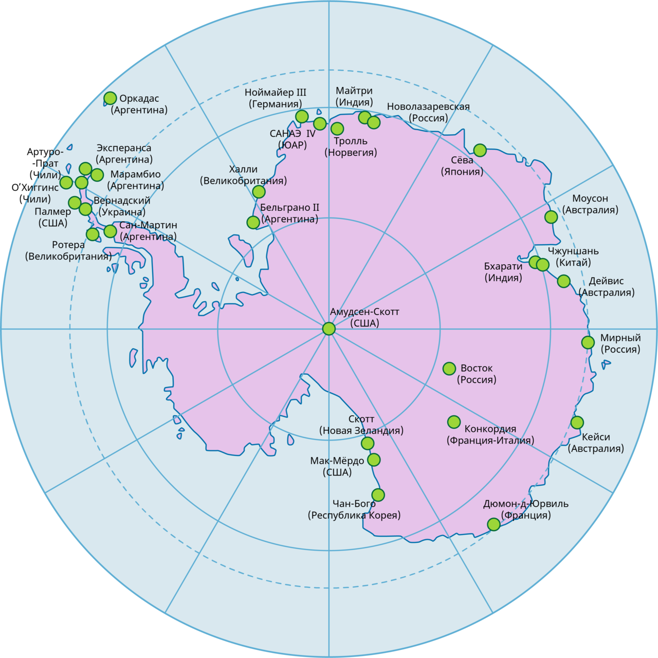 Западный станций карта. Научные станции в Антарктиде на карте. Полярные станции в Антарктиде на карте. Полярные станции России на карте Антарктики. Научная станция Мирный в Антарктиде на карте.